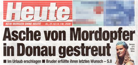 It seems they all have the same social media manager. "Heute" druckt 32 Jahre alte Titelstory