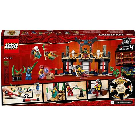 Lego Ninjago Legacy Tournament Of Elements Temple Building Set With