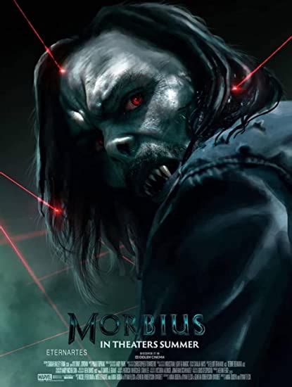 Morbius R A Poster On Canva Canvas Material Flat Rolled