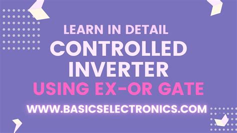 What Is A Controlled Inverter How It Works Explanation With Its Logic