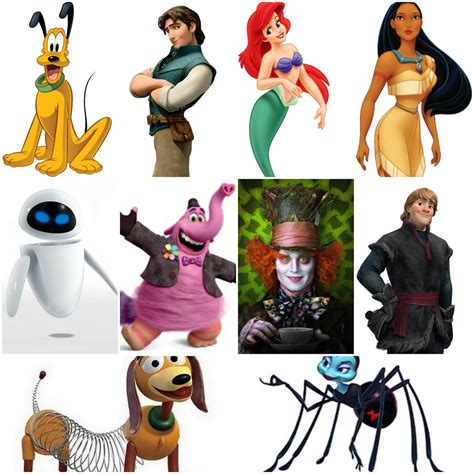 Calicogeek Top Ten Disney Characters