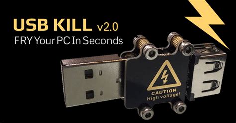 Usb Kill To Destroy Any Computer Within Seconds Usb Kill 20