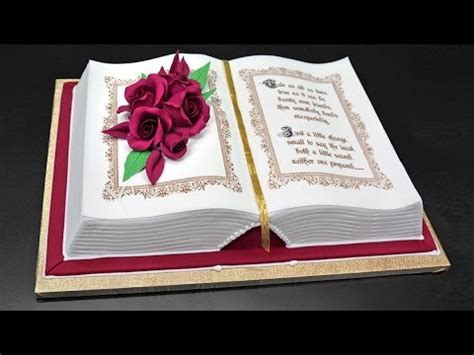 Check spelling or type a new query. How to Make a 3D Book Cake - YouTube
