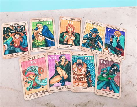 Card One Piece 20th Anniversary Tarot Card On Storenvy