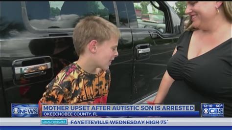 Florida Mom Outraged After Year Old Son With Autism Arrested At