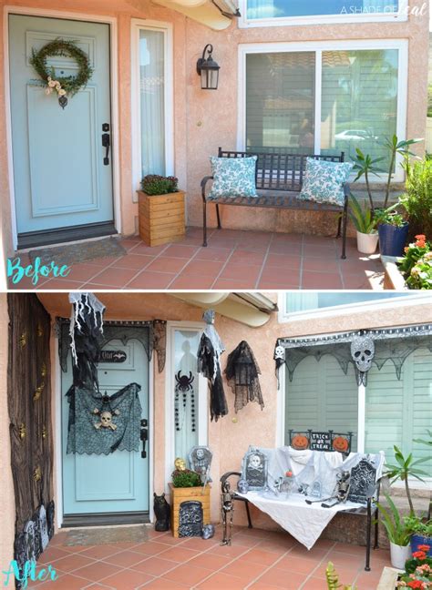 Spooky Halloween Front Door Budget Finds For Under 1