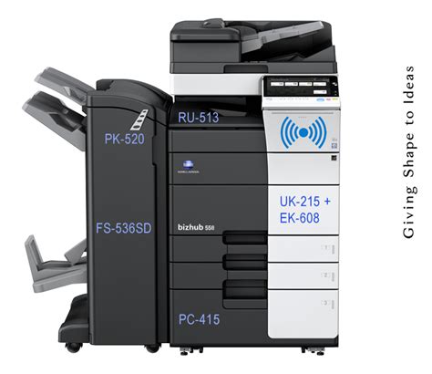 Color multifunction and fax, scanner, imported from developed countries.all files below provide automatic driver installer. bizhub 558e / Config. 17 (AA6T021_C17)