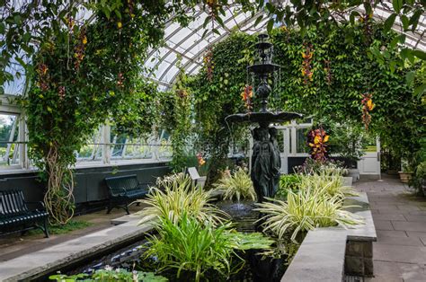 Interior Haupt Conservatory New York Botanical Garden Nyc