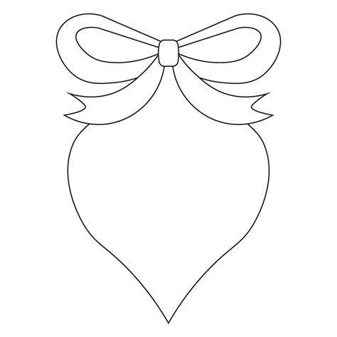 Ornament Template Free PDF Printables Printablee