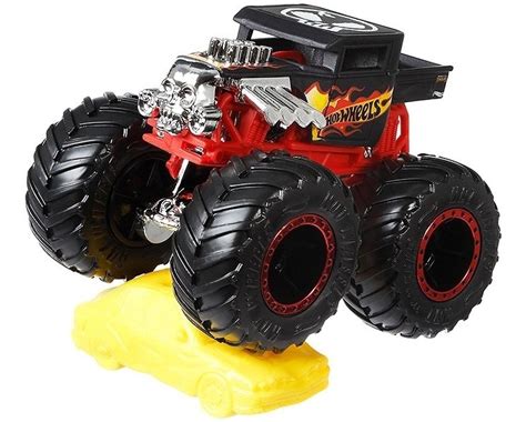 Hot Wheels Monster Trucks Bone Shaker Cm Gwk Mattel Mercadolivre