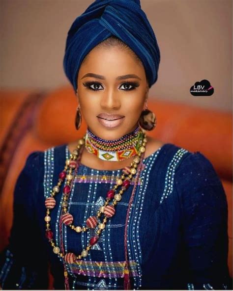 So Nice Beautiful Pictures Of A Northern Bride In Fulani Outfit