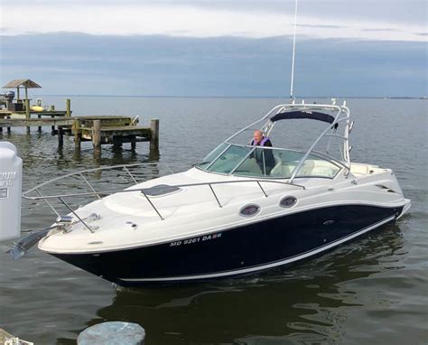 2005 Used Sea Ray 270 Amberjack Express Cruiser Boat For Sale 46995