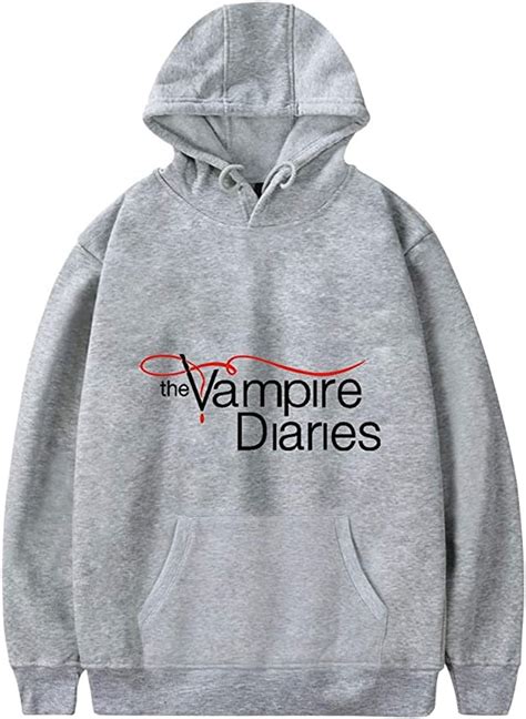Shichangwei Womens Vampire Diaries Logo Hoodie Long Sleeve Sweatshirt