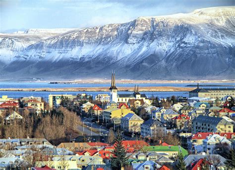 Reykjavik Cityscape In Iceland Photograph By L Toshio Kishiyama Fine