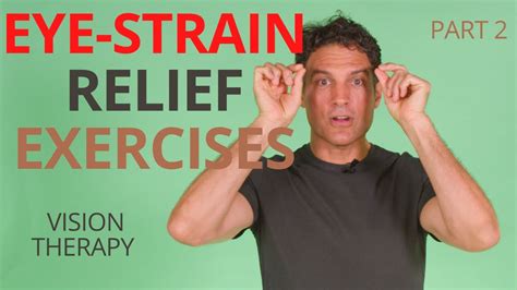 Eye Strain Relief Exercises Part 2 Massage Acupressure Stretches