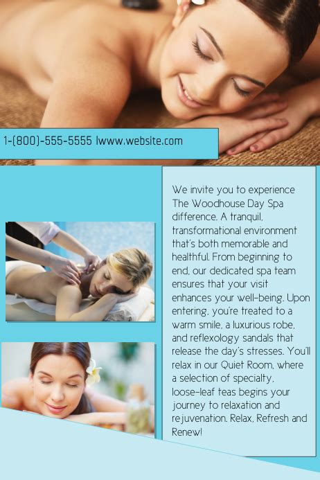 Day Spa Template Postermywall
