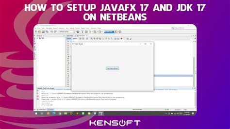 How To Setup Javafx And Jdk On Netbeans Ide Youtube