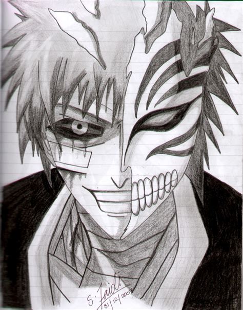 Ichigo Hollow Form By Crazybillybob On Deviantart