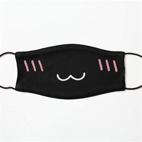 Mouth Mask Anime Expression Kawaii Animal Happy Cute Mask By