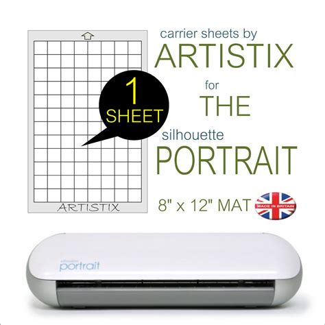 Artistix Carrier Sheet Cutting Mat Silhouette Sd And Craft Robo Pro Cut
