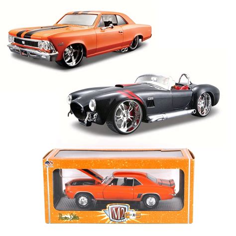 Best Of 1960s Muscle Cars Diecast Set 66 Set Of Three 124 Scale Diecast Model Cars