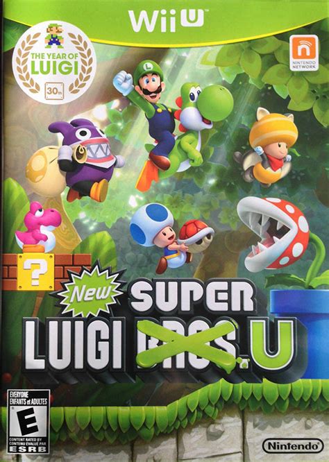 New Super Luigi U Bros Nintendo Wii U 2013 45496903152 Ebay