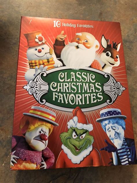 Classic Christmas Favorites Dvd 2008 4 Disc Set Grinch Frosty
