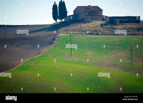 View Of The Val Dorcias Amazing Landscape Stock Photo Alamy
