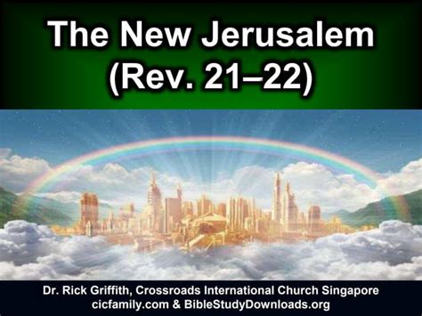 Revelation 21 22 The New Jerusalem Ppt