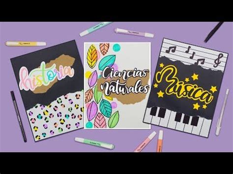 Haz Portadas Bonitas Para Tus Materias Regreso A Clases Dibujos Para