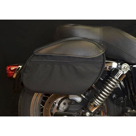 Leather Pros Retro Mini Saddlebags For 2018 2022 Harley Softail