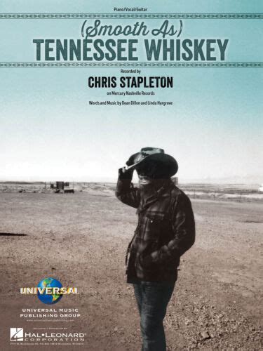 Smooth As Tennessee Whiskey Chris Stapleton Song Piano Sheet Music