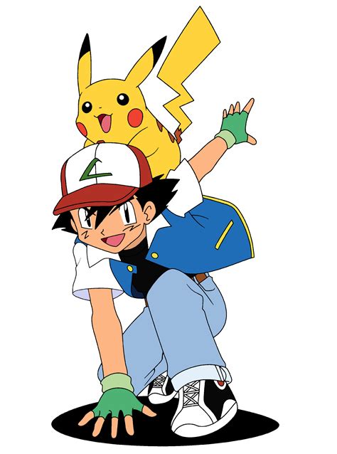 Image Ash And Pikachupng Old Skool Pokémon Wiki Fandom Powered By