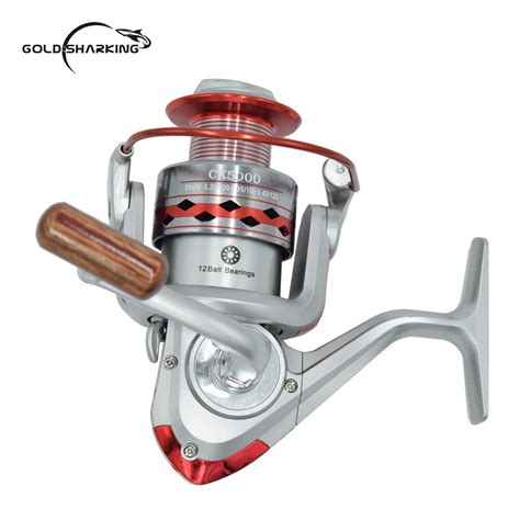 Gold Sharking Bb Fishing Reel Left And Right Spinners Gapless