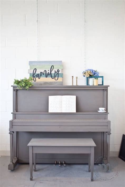 Shop for mango wood furniture at cb2. Painted Grey Piano by Mango Reclaimed. Furniture Makeover ...