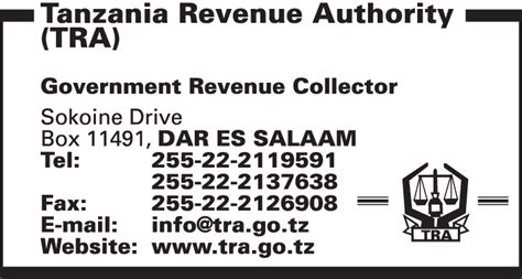 Tanzania Revenue Authority Logos