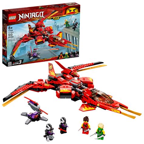 Lego Ninjago Legacy Kai Fighter 71704 Ninja Building Toy For Ages 8