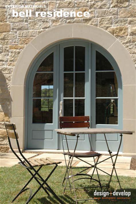 Lueders Limestone Exterior Traditional House Exterior Austin By