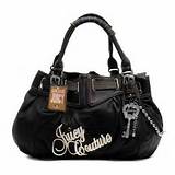 Pictures of Juicy Couture Black Leather Handbag
