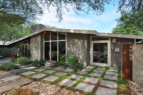 How To Maximize Your Homes Curb Appeal In One Afternoo Mid Century