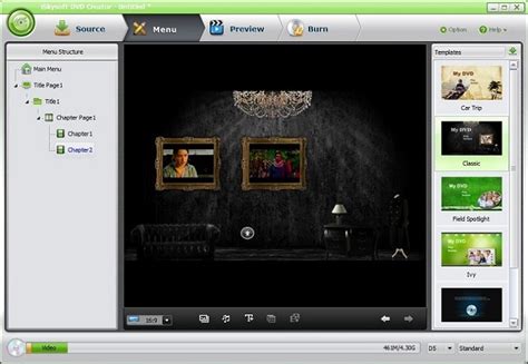 Besides, you can also burn standard iso files. Top 6 DVD Menu Creators