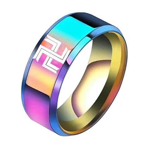 Shiyao Anime Tokyo Revengers Ring Stainless Steel Ring Couple Rings