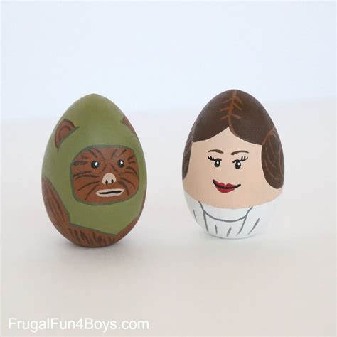 How To Make Star Wars Painted Easter Eggs Frugal Fun For Boys And