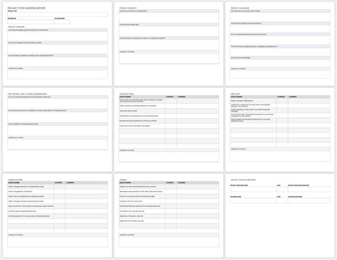 Free Project Report Templates Smartsheet In Weekly Manager Report
