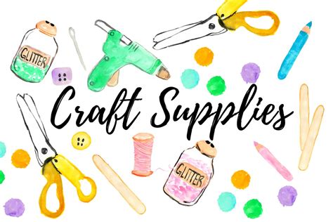 Craft Supplies Clip Art 20 Free Cliparts Download Images On