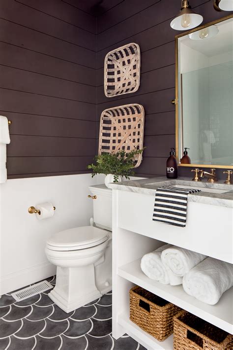 Now secure the chair rail to the wall with nails. How We Use Shiplap (Without Going too Farmhouse) | Bria ...