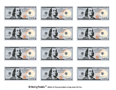 Printable Play Money Printable Play Money Fake Money Money Printables