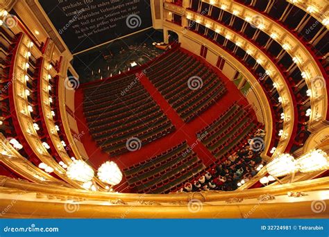 Interior Of Vienna State Opera Editorial Photo Image Of Buildings