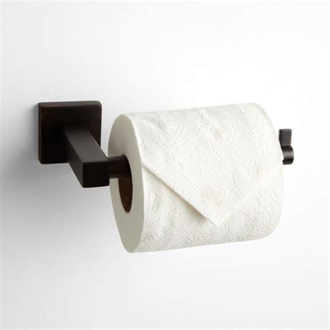Find bathroom hardware in soft brass, matte black, clear acrylic and more online. Ultra Euro Toilet Paper Holder - Bathroom