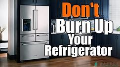Built-In Refrigerator Ventilation Clearances | Don't Burn Up Your Refrigerator | THE HANDYMAN |